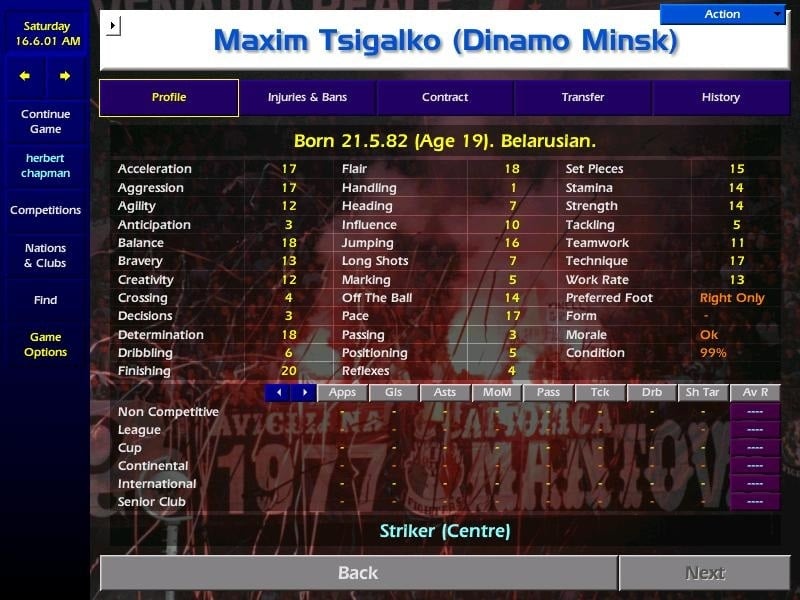 Championship Manager 0102 Save Game Editor
